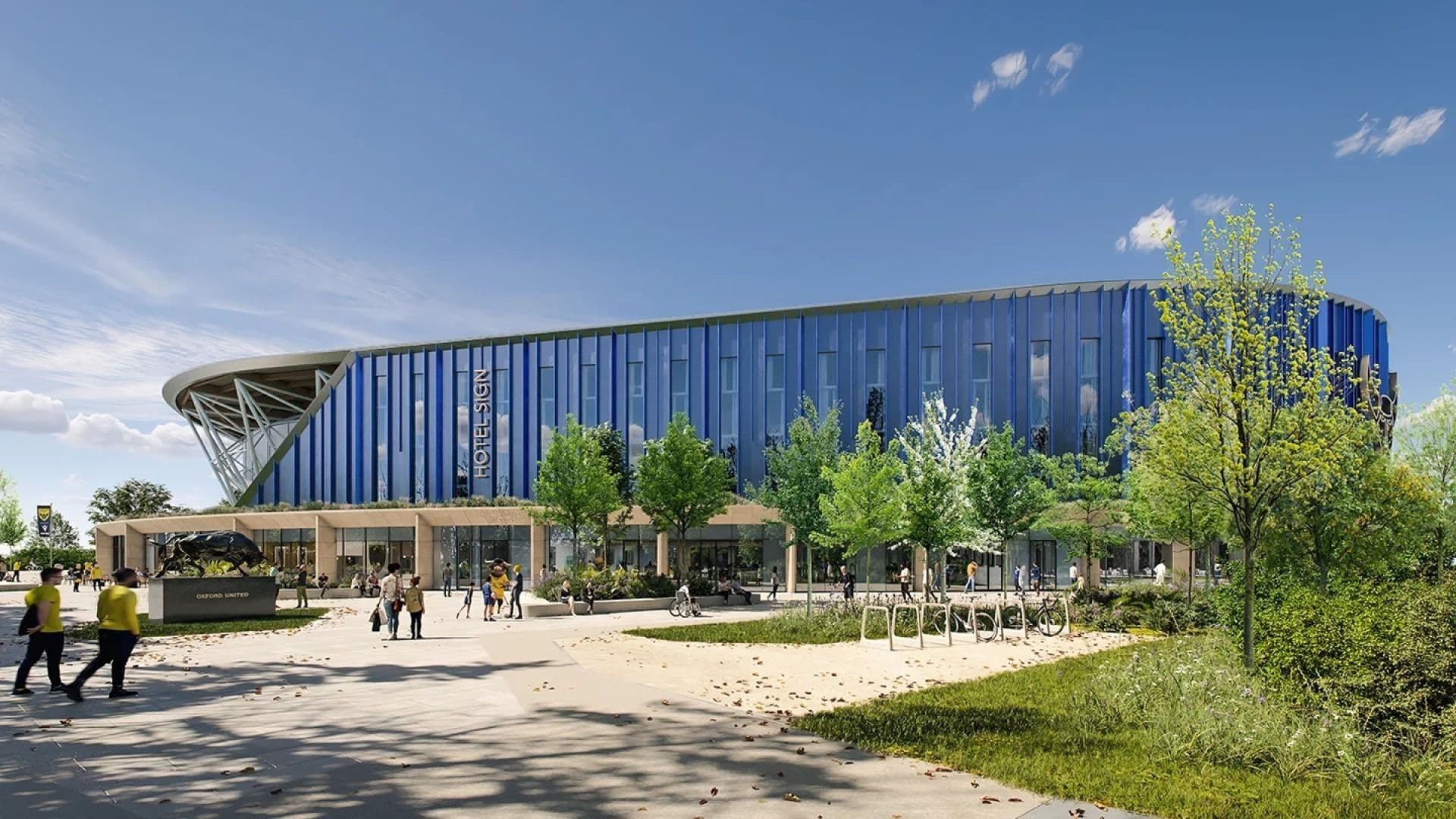 Leisure scheme at Oxford United Stadium, Kidlington
